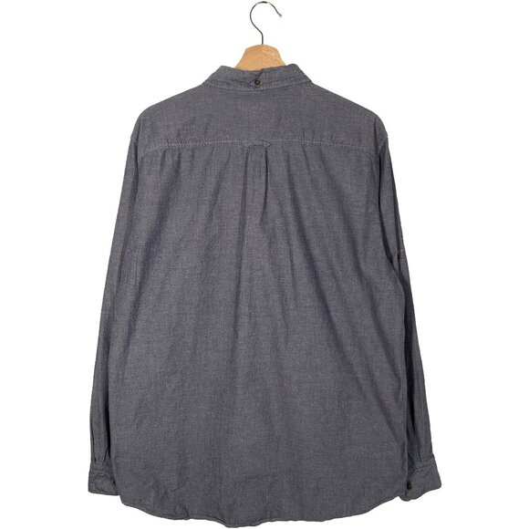 Fjallraven Ovik Long Sleeve Light Chambray Button Up Hike Shirt men's size XL - Picture 2 of 8